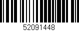 Código de barras (EAN, GTIN, SKU, ISBN): '52091448'