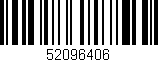 Código de barras (EAN, GTIN, SKU, ISBN): '52096406'