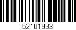 Código de barras (EAN, GTIN, SKU, ISBN): '52101993'