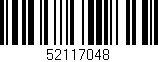Código de barras (EAN, GTIN, SKU, ISBN): '52117048'