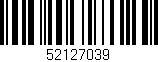 Código de barras (EAN, GTIN, SKU, ISBN): '52127039'