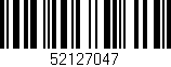 Código de barras (EAN, GTIN, SKU, ISBN): '52127047'