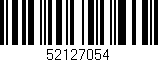 Código de barras (EAN, GTIN, SKU, ISBN): '52127054'