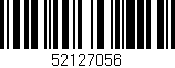 Código de barras (EAN, GTIN, SKU, ISBN): '52127056'