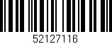 Código de barras (EAN, GTIN, SKU, ISBN): '52127116'