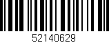Código de barras (EAN, GTIN, SKU, ISBN): '52140629'