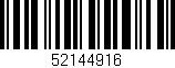 Código de barras (EAN, GTIN, SKU, ISBN): '52144916'
