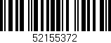 Código de barras (EAN, GTIN, SKU, ISBN): '52155372'