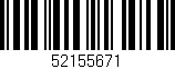 Código de barras (EAN, GTIN, SKU, ISBN): '52155671'