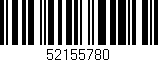 Código de barras (EAN, GTIN, SKU, ISBN): '52155780'