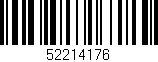 Código de barras (EAN, GTIN, SKU, ISBN): '52214176'