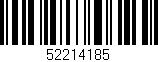 Código de barras (EAN, GTIN, SKU, ISBN): '52214185'