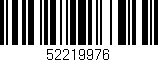 Código de barras (EAN, GTIN, SKU, ISBN): '52219976'