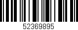Código de barras (EAN, GTIN, SKU, ISBN): '52369895'