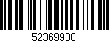 Código de barras (EAN, GTIN, SKU, ISBN): '52369900'
