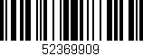 Código de barras (EAN, GTIN, SKU, ISBN): '52369909'