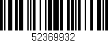 Código de barras (EAN, GTIN, SKU, ISBN): '52369932'
