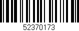 Código de barras (EAN, GTIN, SKU, ISBN): '52370173'