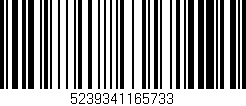 Código de barras (EAN, GTIN, SKU, ISBN): '5239341165733'