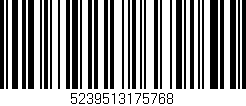 Código de barras (EAN, GTIN, SKU, ISBN): '5239513175768'