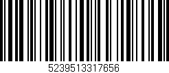 Código de barras (EAN, GTIN, SKU, ISBN): '5239513317656'