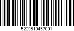 Código de barras (EAN, GTIN, SKU, ISBN): '5239513457031'
