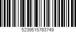 Código de barras (EAN, GTIN, SKU, ISBN): '5239515783749'