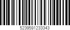 Código de barras (EAN, GTIN, SKU, ISBN): '5239591233343'