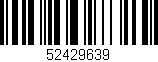Código de barras (EAN, GTIN, SKU, ISBN): '52429639'