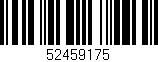 Código de barras (EAN, GTIN, SKU, ISBN): '52459175'