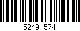 Código de barras (EAN, GTIN, SKU, ISBN): '52491574'
