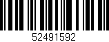 Código de barras (EAN, GTIN, SKU, ISBN): '52491592'