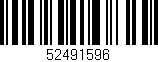 Código de barras (EAN, GTIN, SKU, ISBN): '52491596'