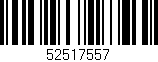 Código de barras (EAN, GTIN, SKU, ISBN): '52517557'