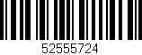 Código de barras (EAN, GTIN, SKU, ISBN): '52555724'