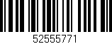 Código de barras (EAN, GTIN, SKU, ISBN): '52555771'