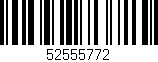 Código de barras (EAN, GTIN, SKU, ISBN): '52555772'