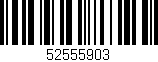 Código de barras (EAN, GTIN, SKU, ISBN): '52555903'
