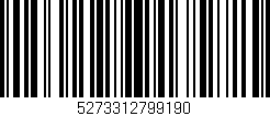 Código de barras (EAN, GTIN, SKU, ISBN): '5273312799190'