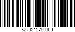 Código de barras (EAN, GTIN, SKU, ISBN): '5273312799909'