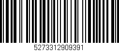 Código de barras (EAN, GTIN, SKU, ISBN): '5273312909391'