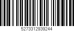 Código de barras (EAN, GTIN, SKU, ISBN): '5273312939244'