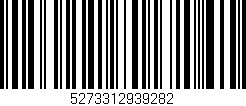 Código de barras (EAN, GTIN, SKU, ISBN): '5273312939282'