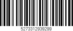 Código de barras (EAN, GTIN, SKU, ISBN): '5273312939299'