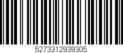 Código de barras (EAN, GTIN, SKU, ISBN): '5273312939305'