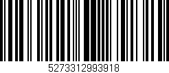 Código de barras (EAN, GTIN, SKU, ISBN): '5273312993918'