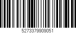 Código de barras (EAN, GTIN, SKU, ISBN): '5273379909051'