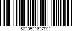 Código de barras (EAN, GTIN, SKU, ISBN): '5273531627991'