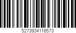 Código de barras (EAN, GTIN, SKU, ISBN): '5273934116573'