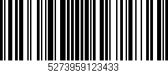Código de barras (EAN, GTIN, SKU, ISBN): '5273959123433'